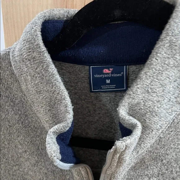 Vineyard Vines Men's Heather Gray Vest - Picture 2 of 2